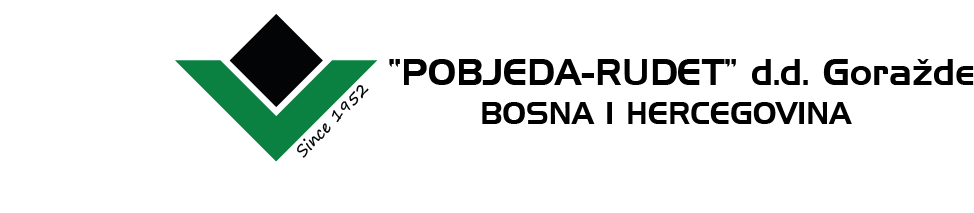 Pobjeda-Rudet d.d. Gorazde logo