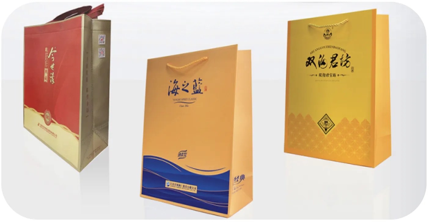 Custom paper carrier bags