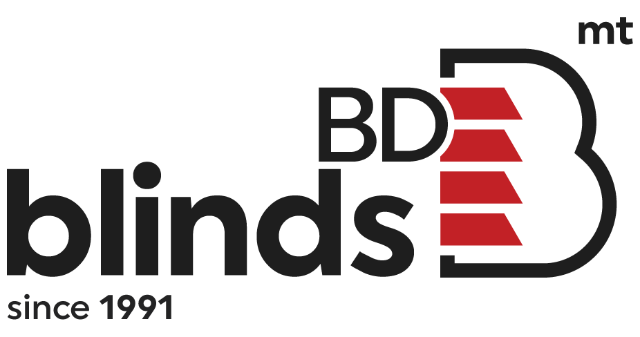 B&D Blinds and Drapes logo