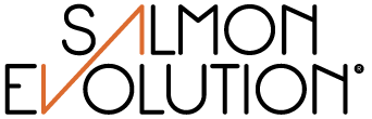Salmon Evolution logo